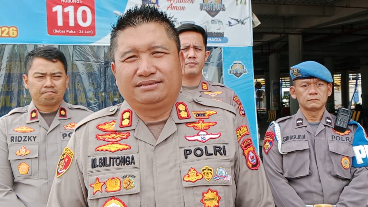 Caption : Kapolres Cilegon, AKBP Dr. Martua Raja Taripar Laut Silitonga.