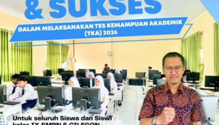 Persiapan TKA di SMP Negeri 5 Cilegon, Sekolah Optimistis Siswa Raih Hasil Maksimal