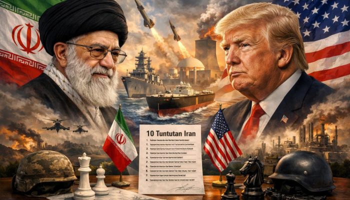 Iran Ajukan 10 Tuntutan ke AS, Klaim “Kemenangan Besar” di Tengah Gencatan Senjata