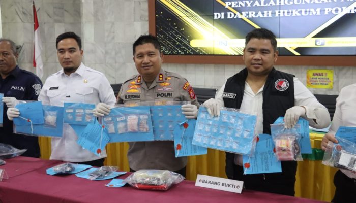 Ungkap 9 Kasus Narkoba, Polres Cilegon Selamatkan Lebih dari 2.000 Jiwa