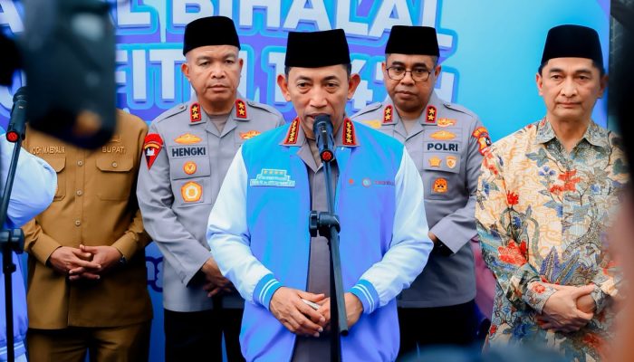 Kapolri Kunjungi PT KMK Global Sport, Tekankan Sinergi Buruh dan Pengusaha untuk Stabilitas Ekonomi