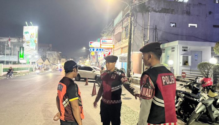 Patroli Malam Ditsamapta Polda Banten Intensif, Antisipasi Kejahatan C3 di Kota Serang