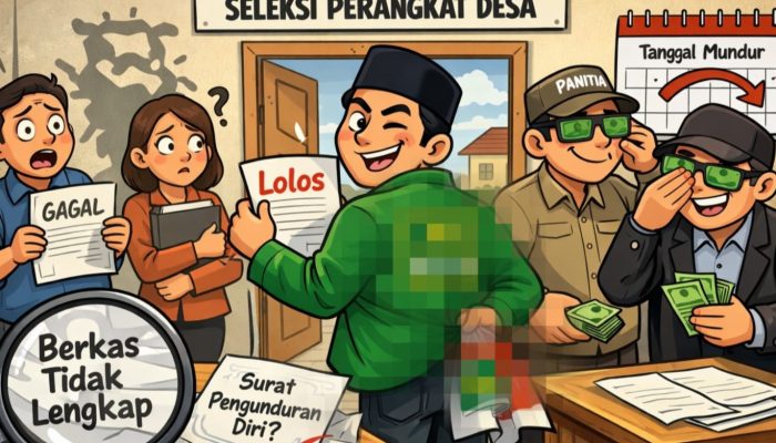 Dugaan Kejanggalan Seleksi Perangkat Desa Kerta, Pengurus Aktif Parpol Tetap Lolos Administrasi