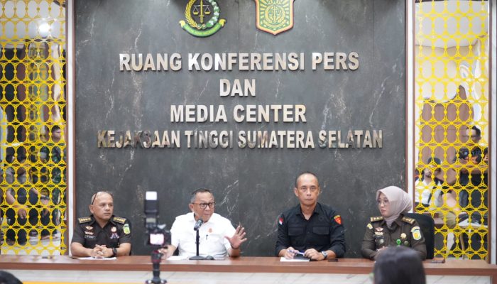 Kejati Sumsel Tetapkan 5 Tersangka dalam Dua Perkara Besar, dari Obstruction of Justice hingga Korupsi KUR