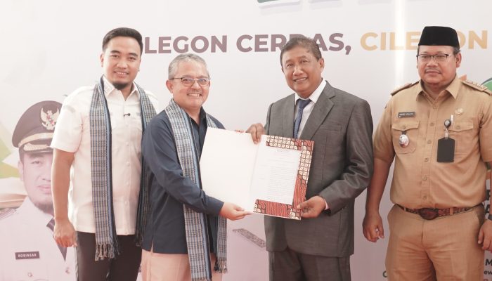 Wali Kota Robinsar dan Kepala Perpusnas RI Resmikan Perpusda Kota Cilegon, Siap Jadi Ruang Belajar hingga Tempat Nongkrong Edukatif