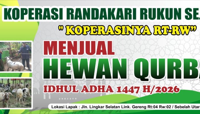 Satu-Satunya di Cilegon, Koperasi RT-RW Randakari Siap Suplai Hewan Qurban untuk Perusahaan