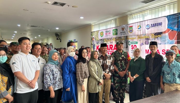 Dukung TMMD Ke-128, Kodim 0623/Cilegon Bersama BAZNAS Gelar Operasi Katarak Gratis untuk Warga Kurang Mampu