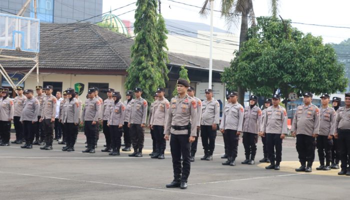 Kabag Ops Polres Cilegon Pimpin Apel Kesiapan KRYD Antisipasi Libur Panjang Kenaikan Isa Al-Masih 2026