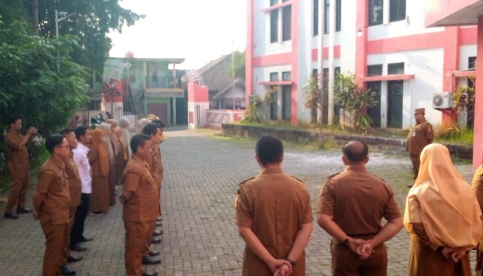 Apel Pagi di Kecamatan Ciwandan Tekankan Disiplin dan Pelayanan Prima
