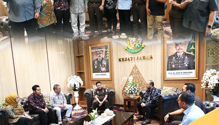 Silaturahmi Kajati Jabar dan Bawaslu Jabar, Perkuat Sinergi Pengawasan Pemilu dan Penegakan Hukum