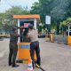 Polres Cilegon Sosialisasikan Layanan Polisi 110 di Cilegon Center Mall