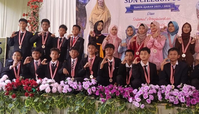 Pelepasan Siswa SDN Cilegon 01, Mas Bintang Mardi Ramadhan Mantapkan Cita-cita Menjadi Prajurit TNI
