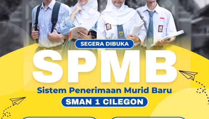 SPMB SMAN 1 Cilegon Berjalan Transparan, Jalur Domisili Wilayah Utamakan Nilai Rapor