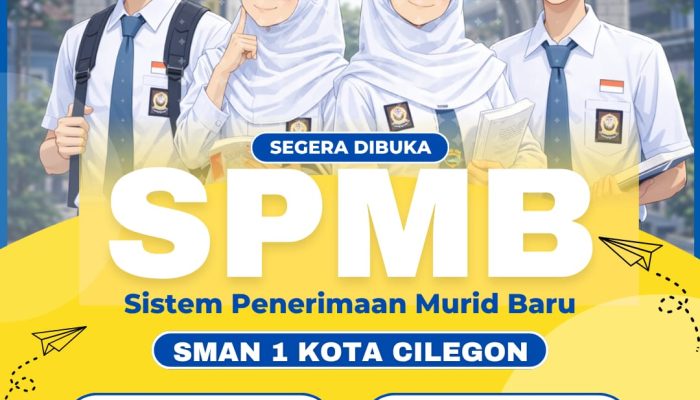 SPMB SMAN 1 Cilegon Berjalan Transparan, Jalur Domisili Wilayah Utamakan Nilai Rapor