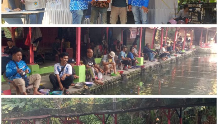 Polri dan Masyarakat Cilegon Bersatu dalam Mancing Mania HUT Bhayangkara ke-80