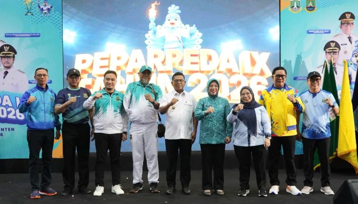 PEPARPEDA IX Banten 2026 Resmi Dibuka di Cilegon, Gubernur Andra Soni Tegaskan Komitmen Pembangunan Inklusif bagi Atlet Disabilitas