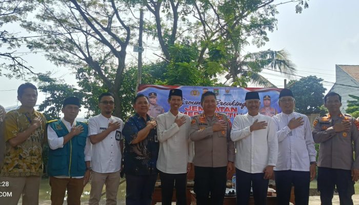 Jembatan Merah Putih Presisi Mulai Dibangun, Sinergi Polres Cilegon, Baznas, Pemkot dan Warga Hadirkan Akses Baru bagi Masyarakat