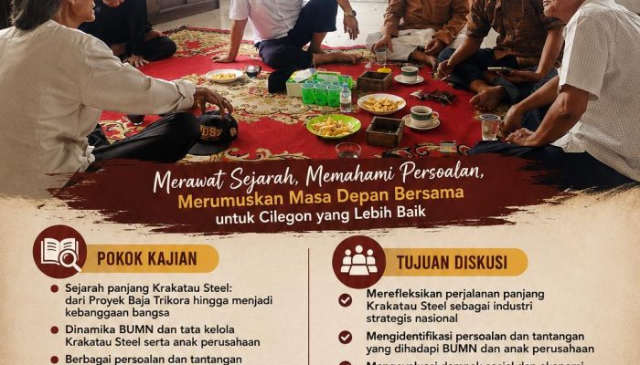 Dukung Instruksi Presiden Prabowo tentang Perampingan BUMN, Tokoh Ulama, Pensiunan Krakatau Steel, Legislator, dan Aktivis Bentuk Majlis Perjuangan Rakyat Cilegon