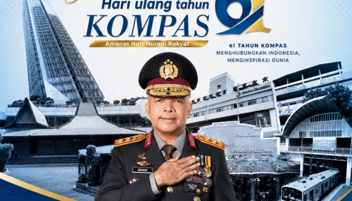 HUT ke-61 Harian Kompas, Kapolda Banten Apresiasi Peran Media