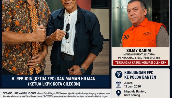 Pasca Penetapan Tersangka Silmy Karim, FPC Konsultasikan Dugaan Peralihan Aset Krakatau Steel ke Polda Banten
