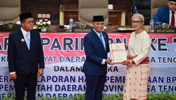 BPK Serahkan LHP LKPD 2025, Pemprov NTT Pertahankan Opini WTP ke-11 Berturut-turut