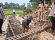 Terkait Dugaan Proyek Asal Jadi, Satker BBWSC3 Datangi Lokasi di Jagabaya Lakukan Evaluasi. 