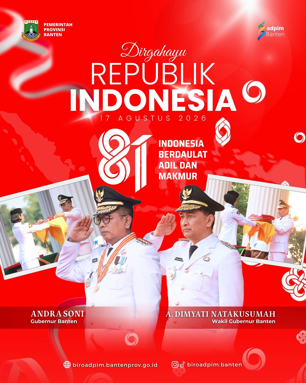 Dirgahayu Republik Indonesia! 🇮🇩17 Agustus 2026 menjadi momen bersejarah peringatan HUT ke-81