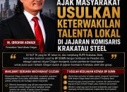 Momentum HUT ke-81 RI, Tokoh Muda Cilegon Ajak Masyarakat Usulkan Keterwakilan Talenta Lokal di Jajaran Komisaris Krakatau Steel
