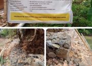 Proyek Jembatan Gantung Cigoong Utara Rp4,6 Miliar Disorot, Kualitas Bronjong Dipertanyakan
