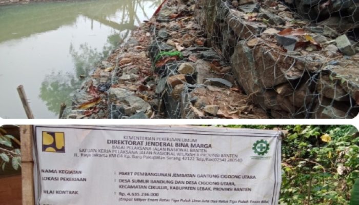 Jembatan Gantung Rp4,6 Miliar Disorot: Spek Diduga Melenceng, Pengawasan Dipertanyakan