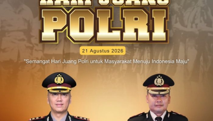 PERINGATI HARI JUANG POLRI, POLRES CILEGON TEGASKAN KOMITMEN PELAYANAN HUMANIS