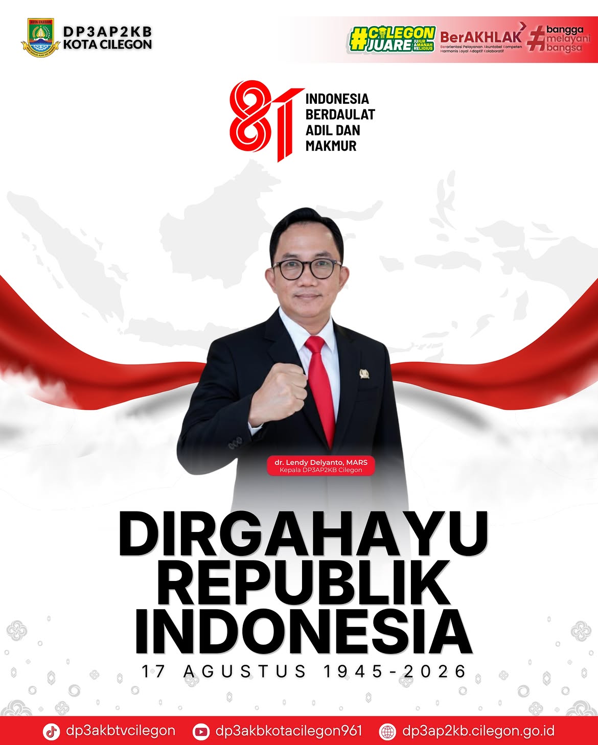 🇮🇩 DIRGAHAYU REPUBLIK INDONESIA KE-81 🇮🇩Kemerdekaan adalah warisan yang harus kita jaga bers
