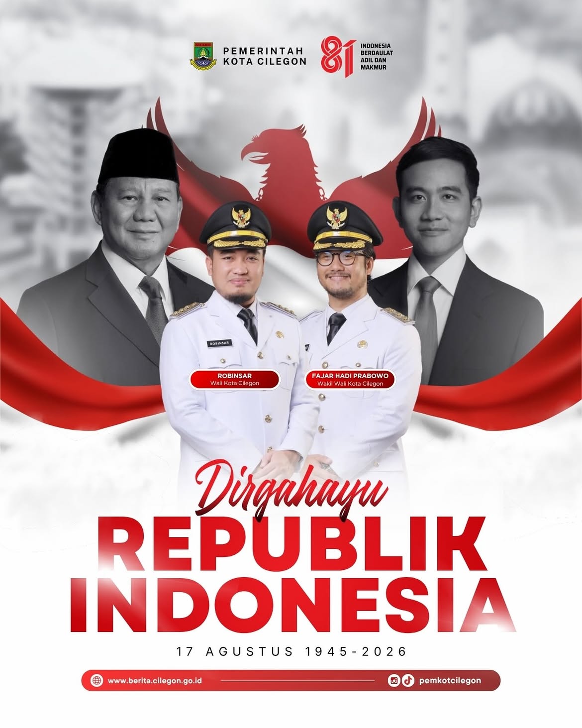 🇮🇩 DIRGAHAYU REPUBLIK INDONESIA KE-81🇮🇩Memperingati Hari Ulang Tahun ke-81 Kemerdekaan Repub